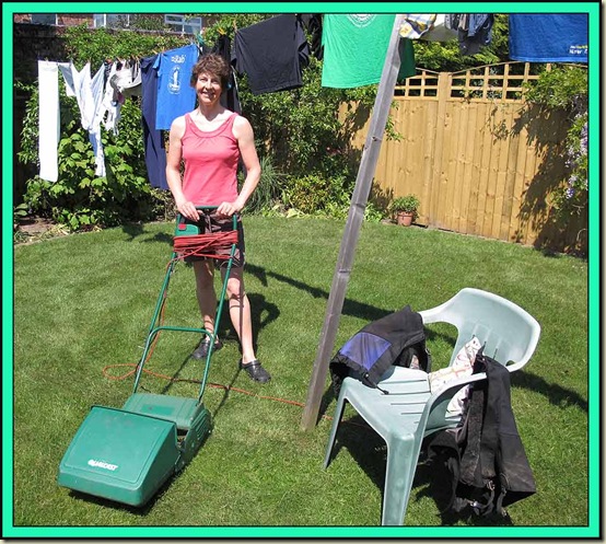 Sue - back on Domestic Duties