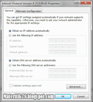 6 Cara Menyetting IP Address Pada Windows Seven Terbaru