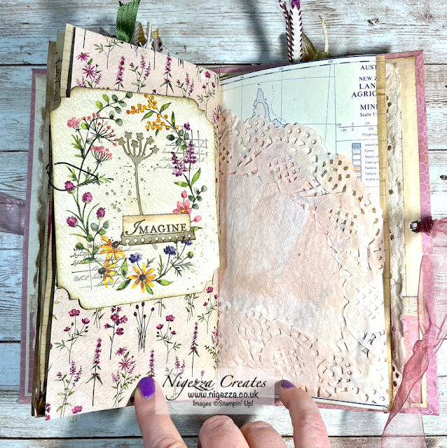 Stampin' Up! - Dainty Flowers Journal Flip Through