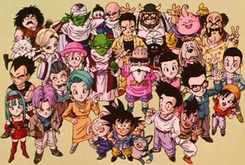 dragon ball z characters with pictures