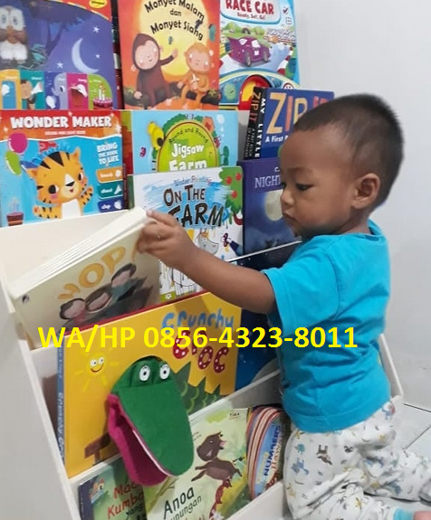 Jual Rak Buku Anak PAUD  di Banjar Rak  Buku  Anak 