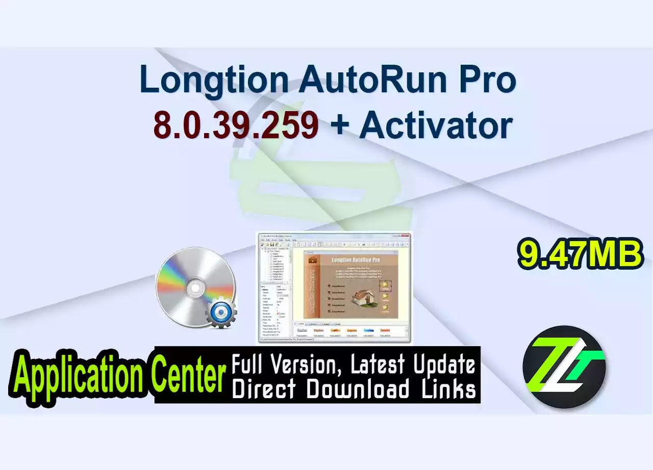 Longtion AutoRun Pro 8.0.39.259 + Activator