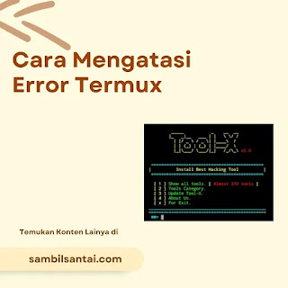 Cara Mengatasi Termux Error Saat Install Package Update