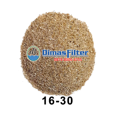Jual Supplier Distributor Harga Pasir Silika 16-30 Berkualitas untuk filtrasi air industri keramik sabun konstruksi dll - Dimas Filter Air 0878-8000-4755