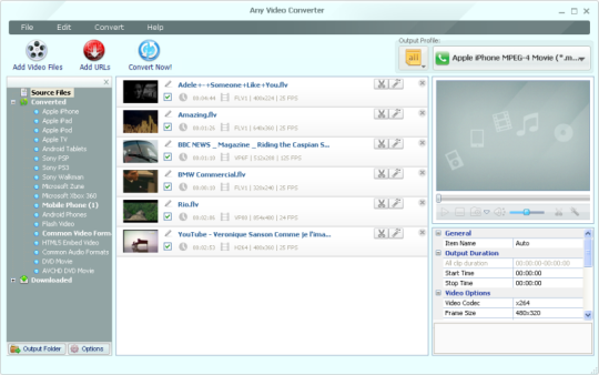 Any Video Converter 3.5.5 Free