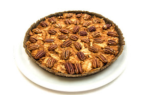 Apple pie with pecan