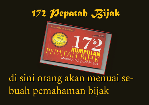 BANDAR KATA BIJAK: 172 KUMPULAN PEPATAH BIJAK