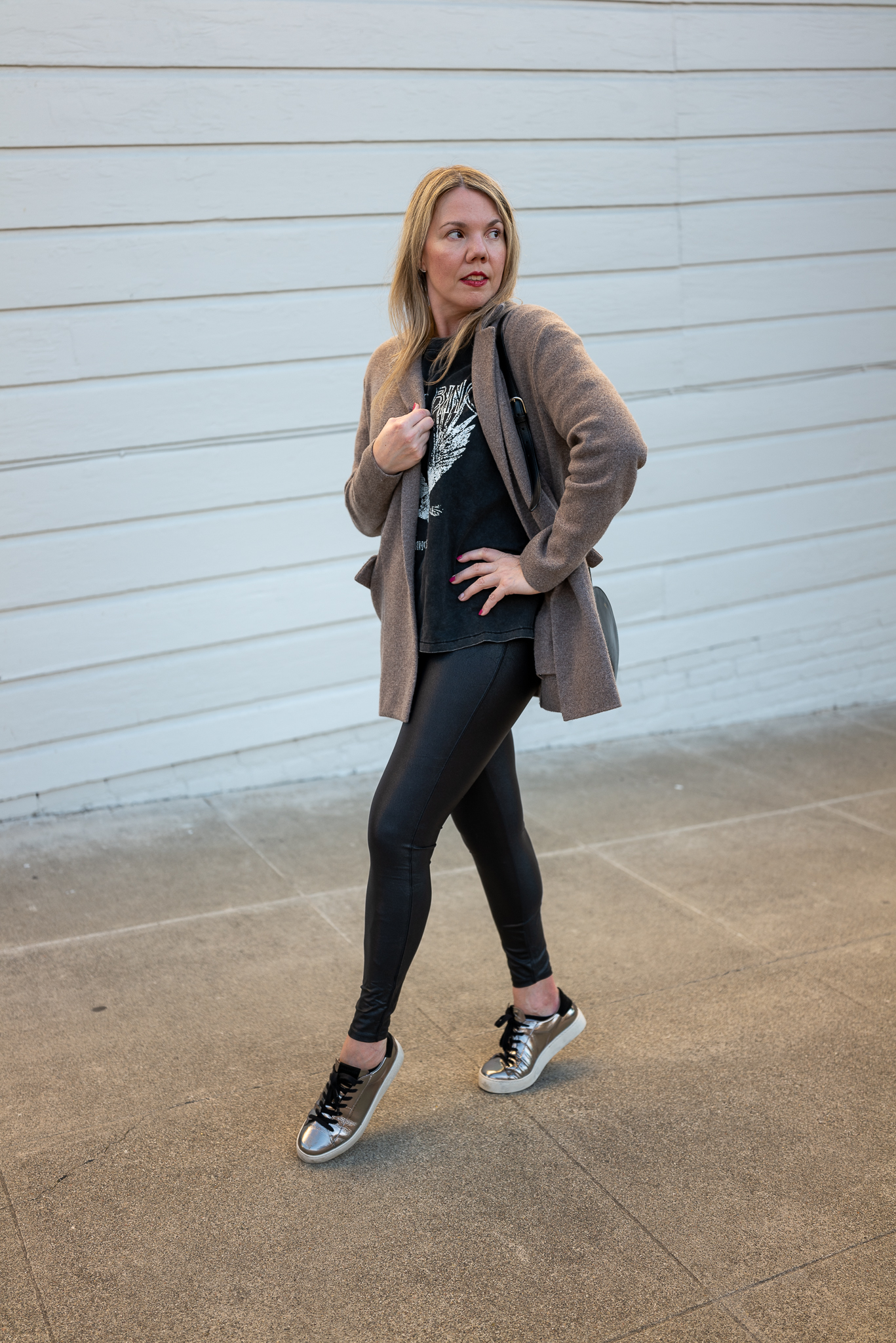 Spanx faux leather leggings vs. an  dupe - Cheryl Shops