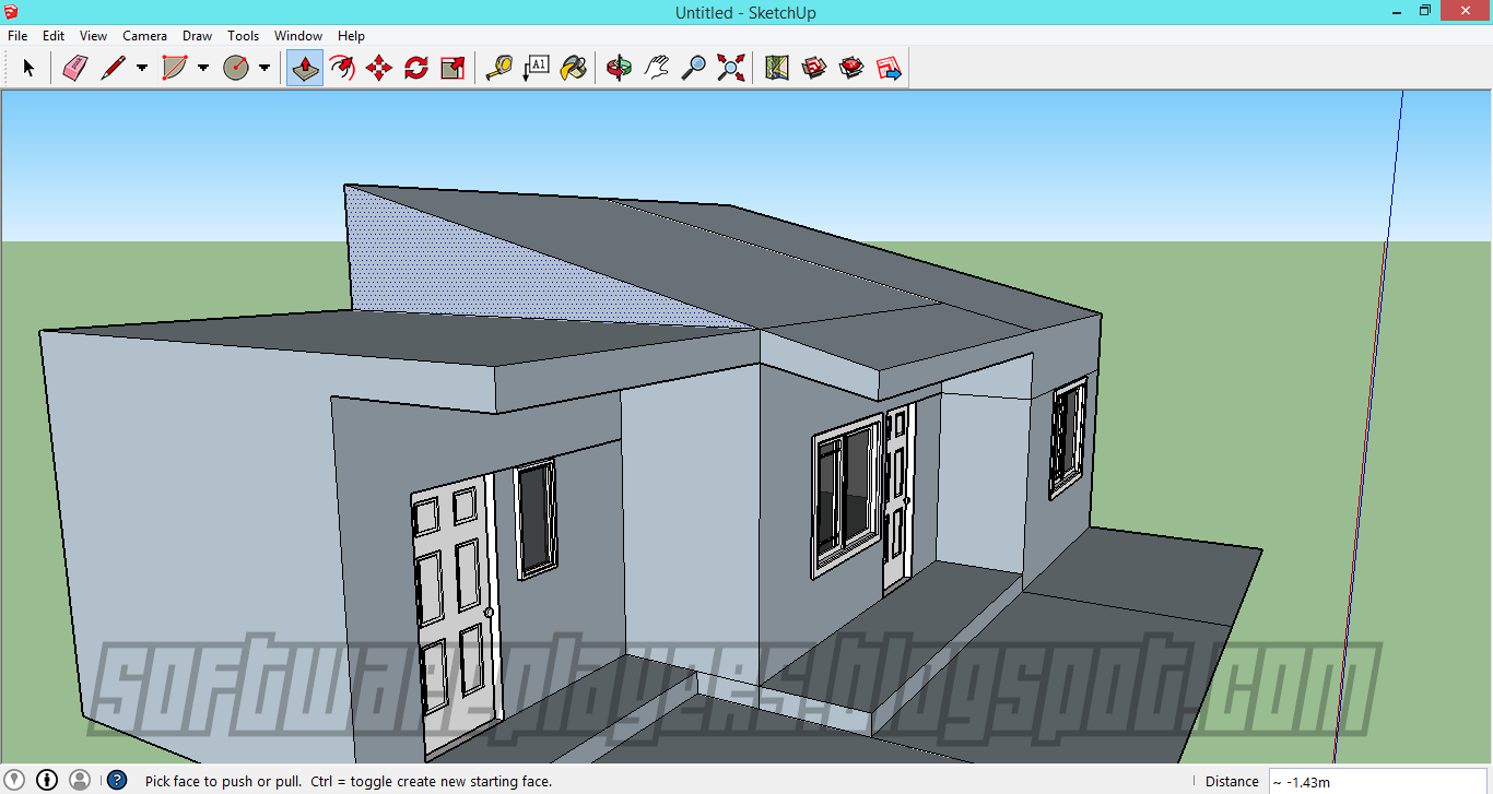 Desain Rumah Minimalis Menggunakan Google SketchUp Full