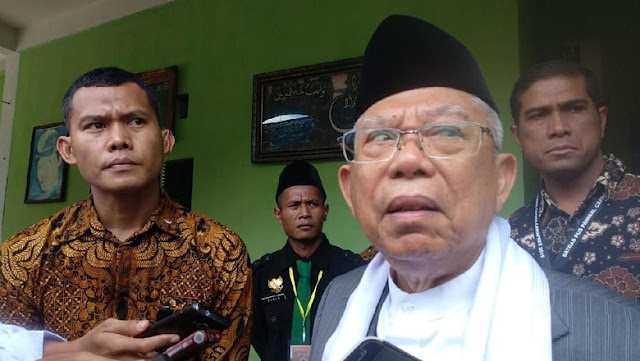 Ma'ruf Amin Yakin Kebijakan DNI Tak Pengaruhi Elektabilitas Jokowi