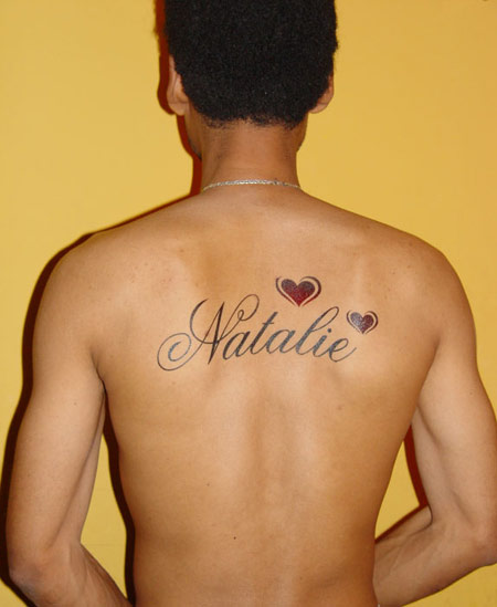  of different styles of name tattoos as well as lettering and calligraphy 