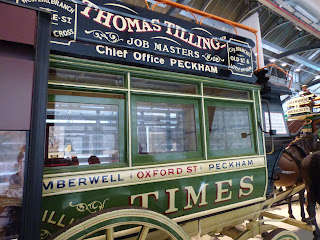 London Transport Museum horse and cart 