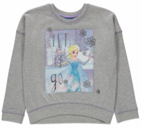 Elsa print on sweatshirt