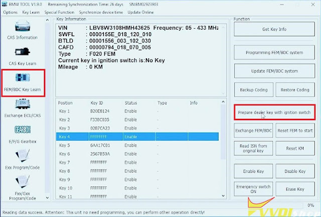 Xhorse VVDI BIMTool Pro Generate BMW FEM Key  3