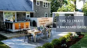 10 Tips to Help You Create an Outdoor Oasis and  QUICK AND EASY WAYS TO CREATE YOUR OWN BACKYARD OASIS