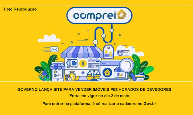 GOVERNO LANÇA SITE PARA VENDER IMÓVEIS PENHORADOS DE DEVEDORES