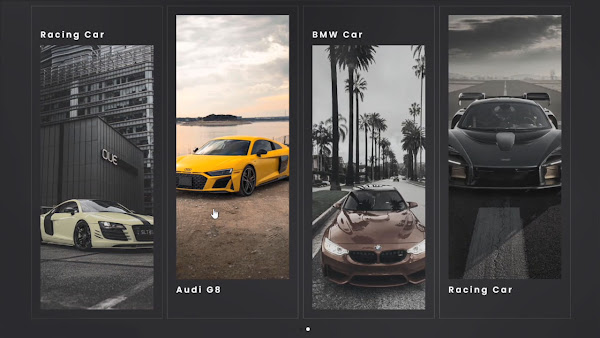 Awesome Car Slider Using HTML CSS And JavaScript