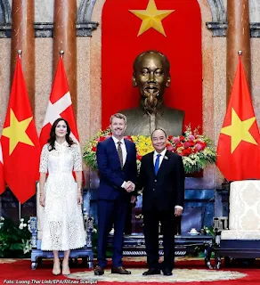 Crown Prince Frederik and Crown Princess Mary visit Vietnam