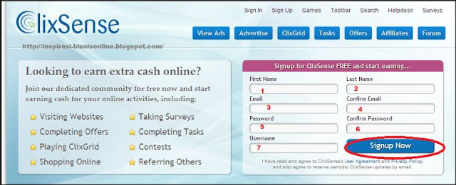 clixsense ptc terlegit dan terpercaya sejak 2014