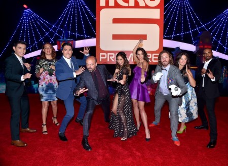 Cast of Big Hero 6 on Red Carpet Premiere