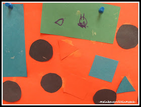 photo of: Geometric Shapes in Preschool Art at RainbowsWithinReach