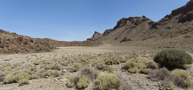 7 CAÑADAS  RUTA 4. PARQUE NACIONAL DEL TEIDE, Cañada del Montón de Trigo