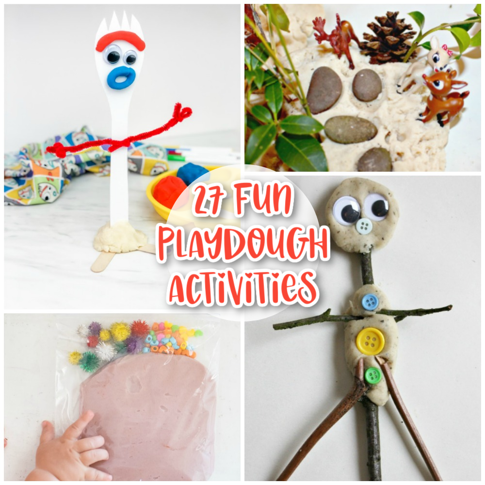 Play Dough Accessories, tiny tree toys