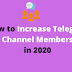 How to add Unlimited Members in Telegram Channel - Telegram Marketing