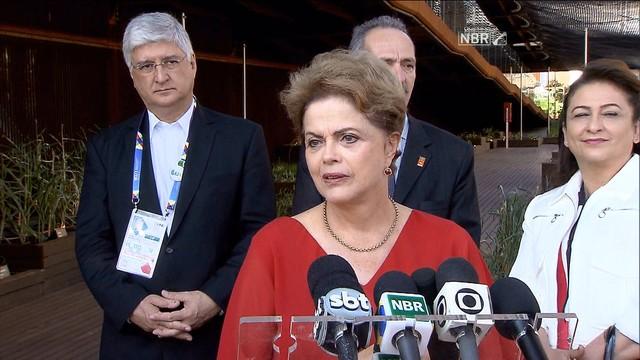 Governo busca reequilibrar contas para recuperar economia, diz Dilma