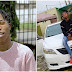 Rapper Olamide congratulates 18-year-old signee on purchase of new ride (photo)