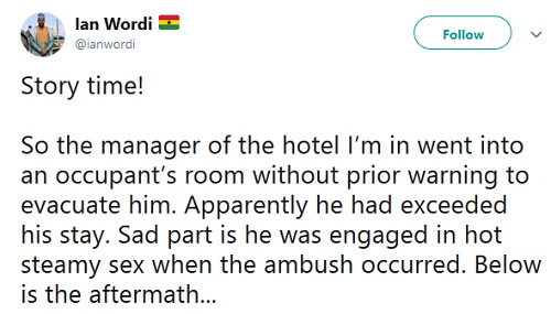 Video: Man Bashed On By Hotel Manager In Ajah While Having S-x Cries Out 