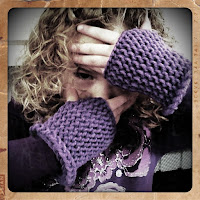 Knifty Knitter Fingerless Gloves