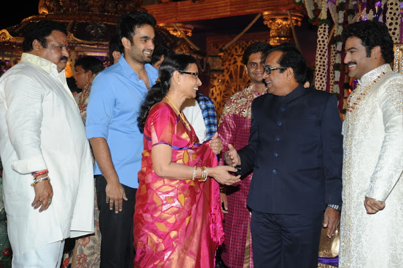 Celebrities  Jr NTR  Pranathi s Marriage film pics