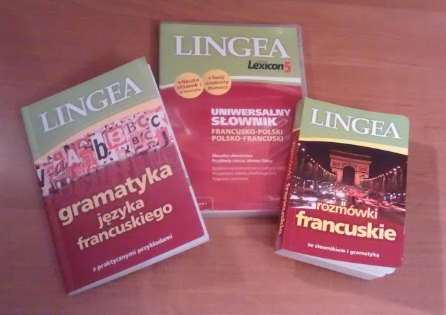 Gramatyka języka francuskiego, Rozmówki francuskie, Słownik pl-fr i fr-pl, wyd. Lingea