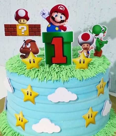 Super Mario Bros Free Printable Cake Toppers Oh My Fiesta For Geeks