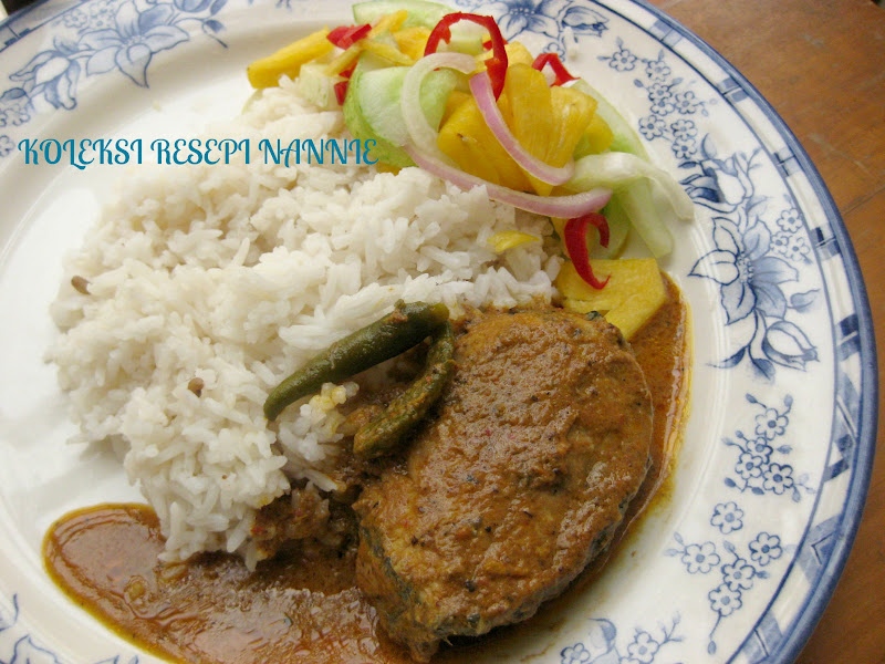 RESEPI NENNIE KHUZAIFAH: NASI DAGANG n GULAI IKAN AYA