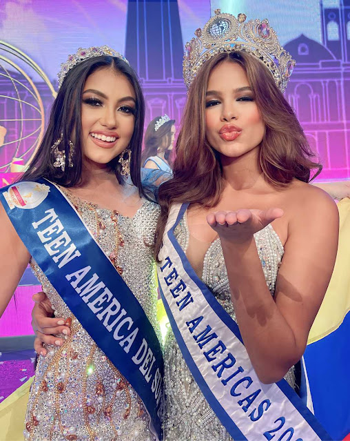 Pau Colomine se coronó Miss Teen Américas del Sur 2023