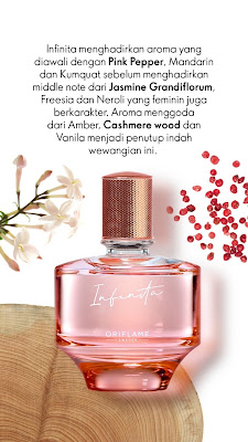 Review Parfume - Infinita Eau de Parfum menghadirkan keharuman feminin yang klasik