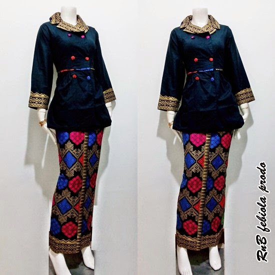  Baju  Batik  Setelan Model Febiola Prodo Batik  Bagoes Solo