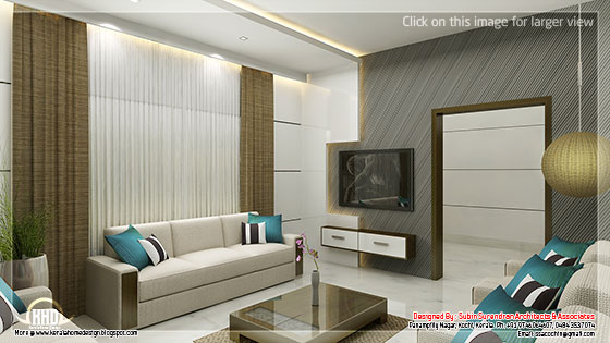 Living room interior design