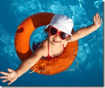 Child Swimming