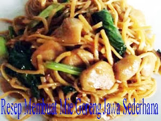 Resep Mie Goreng Jawa