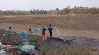 Solar flood irrigation system in Cambodia