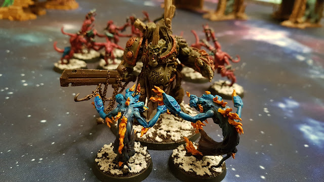 Slaanesh Daemons - 1200pts - Behead The Viper - Narrative mission from Vigilus Defiant Warhammer 40,000