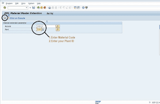 How to create material in Postal Division (Plant) for indent to PSD