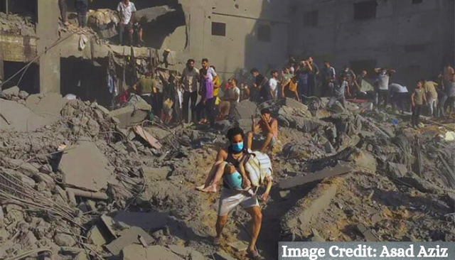 Israeli bombardment continues in Gaza, more than 120 Palestinians tortured in the last 24 hours