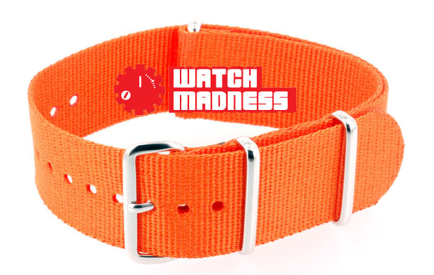 Orange Nato G10 Military Watch