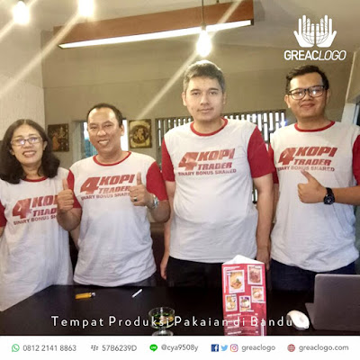 GreacLogo Konveksi Bandung Berkualitas : Kaos, Poloshirt 