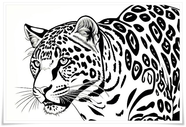 Jaguar Coloring Pages, Jaguar Cub, Jaguar Animal, Baby Jaguar, Coloring, Sheet, Printable, Free