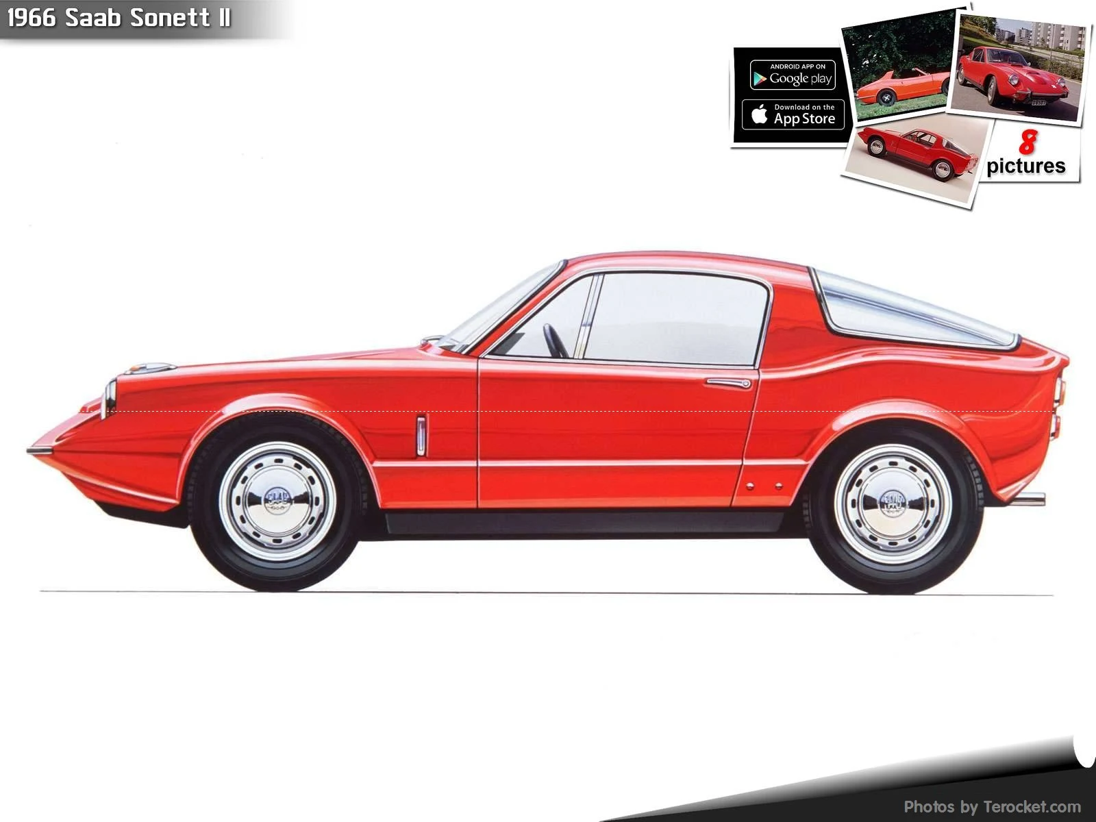 Hình ảnh xe ô tô Saab Sonett II 1966 & nội ngoại thất